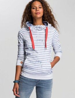 KangaROOS Hoodie Langarm mit Daumenlöchern, figurbetonter Schnitt