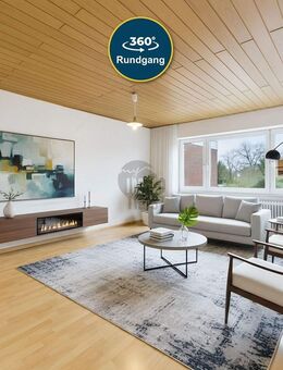 KAPITALANLAGE IN GEFRAGTER ZENTRUMSLAGE - HELLE RÄUME, LOGGIA MIT ABENDSONNE & PRIVATER STELLPLATZ - Schortens