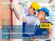 Bauleiter Elektro (m/w/d) Baustrom - Telgte