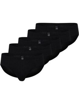 bugatti Slip Livorno (Packung, 5er Pack) weich, basic, eng, atmungsaktiv, Baumwolle, mit Logo
