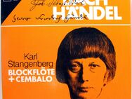 12" Vinyl Schallplatte - Karl Stangenberg - Blockflöte + Cembalo - Werke von Johann Sebastian Bach u. Georg Friedrich Händel - 1979 - Biebesheim (Rhein)