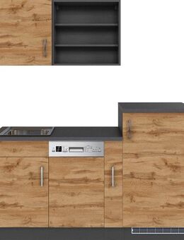 KOCHSTATION Küche KS-Mali, Breite 170 cm, mit E-Geräten