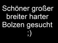 Hilfe ! Gesucht wird ein schöner großer harter Bolzen zwecks Erfahrung ;) - Schwanewede