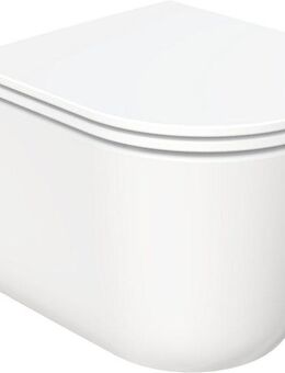 welltime Tiefspül-WC Cascata, wandhängend, Abgang waagerecht, Vortex-Flush