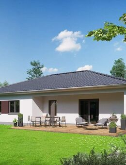 Familienglück oder Ruhestandstraum: Neubau-Bungalow in bester Lage! - Nossen