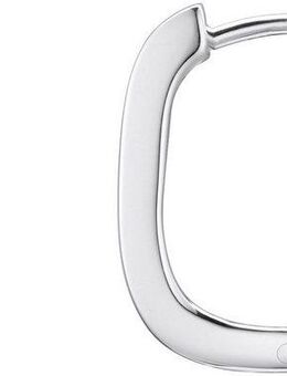 THOMAS SABO Paar Creolen Schmuck Silber 925 Ohrringe mit eckiger Form, CR744 (2-tlg)