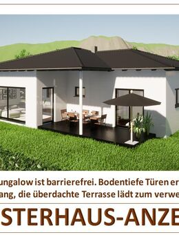 MUSTERHAUSANZEIGE - BUNGALOW, Sorgenfrei im Alter - Landshut