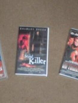 VHS Spielfilme Aktion Serial Killer, Hell`s Kitchen, No Tomorrow 1990 2000 - Bottrop