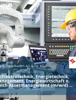 Ingenieur (Elektrotechnik, Energietechnik, Energiemanagement, Energiewirtschaft o. ä.) im Bereich Assetmanagement (m/w/d) Energieversorgung / Netzentwicklung - Offenburg