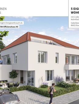 Penthouse-Wohnung in Bad Wörishofen - Modernität trifft auf gefördertes Effizienzhaus 40! - Bad Wörishofen