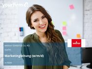 Marketingleitung (w/m/d) - Köln