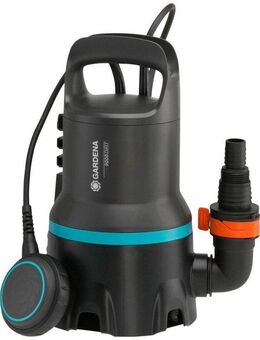 GARDENA Schmutzwasserpumpe Tauchpumpe 9000, 9040-20, 9000 l/h max. Fördermenge