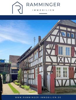 Stilvolles Wohnen: Großes Fachwerkhaus mit modernisierten Bädern & hochwertiger Ausstattung - Neupotz