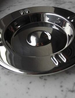 WMF Cromargan Aschenbecher Ascher Edelstahl 18/10 glänzend 15 cm 5,- - Flensburg