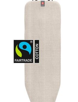 Brabantia Bügelbrett Bügeltisch B, 124 x 38 cm, Dst-Mulde Solide, Bügelfläche 124x38 cm, Fairtrade-zertifiziert