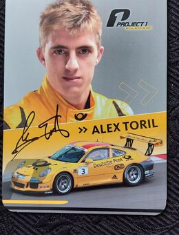 ALEX TORIL PORSCHE 911 #3 Original Autogrammkarte - Zwickau