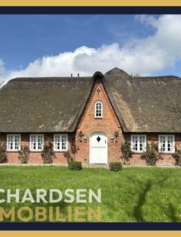 Repräsentatives Reetdachanwesen unmittelbar am Nordseedeich gelegen in 25924 Emmelsbüll-Horsbüll - Emmelsbüll-Horsbüll