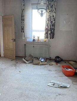 Einfamilienhaus sanierungsbedürftig mit schönem Garten und Nebengebäuden - Rüsselsheim