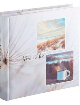 Hama Einsteck-Fotoalbum Memo-Album "Relax", für 200 Fotos im Format 10x15 cm, Breathe