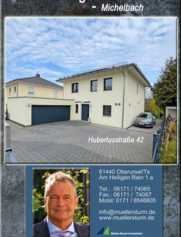 USINGEN - Michelbach: Freistehend, top-modern, beste Energetik! - Usingen