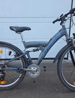 Verkaufe ein Fahrrad der Marke Tecnobike 26Zoll 21Gang Aluminium Rahmen Felgendynamo - Roding Zentrum