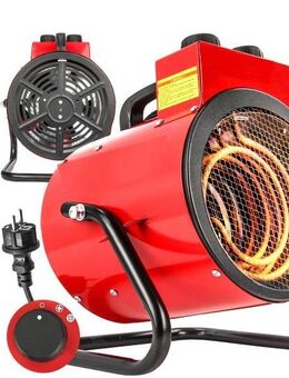 Heizlüfter Heizstrahler Schnellheizer Elektro Heizung Bauheizer Heizer mit Thermostat - Wuppertal