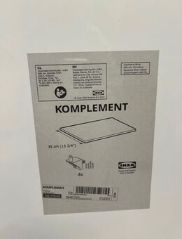 Ikea Komplement Boden 75x35 cm für Pax Schrank - Trier