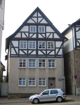 Wohnen direkt in der Innenstadt von Fritzlar - 3 ZKB im Fachwerkhaus - Fritzlar