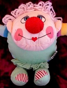 Werbefigur Clown Volksbank / Raiffeisenbank original aus den 80er Jahren - Niederfischbach