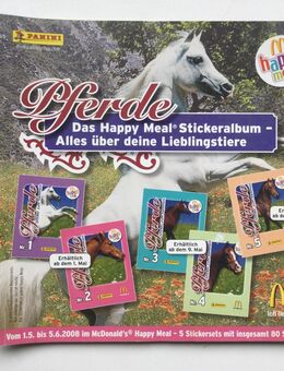 Panini Vintage Sticker Sammler Album Pferde Alt 2008 - Fulda