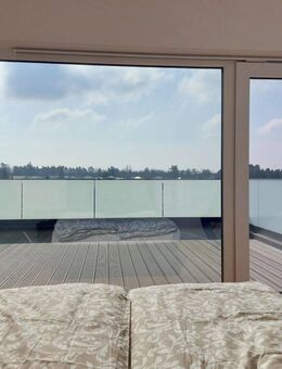Modernes Ferientraumhaus am Bernsteinsee: Neubau-Doppelhaushälfte mit Luxusausstattung - Sassenburg