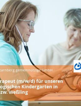 Physiotherapeut (m/w/d) für unseren Heilpädagogischen Kindergarten in Andechs bzw. Weßling - Pöcking