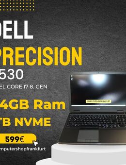 Dell Precision 7530,Intel Core i7-8850H,64GB Ram,1TB NVME SSD,Win11Pro - Frankfurt (Main) Griesheim