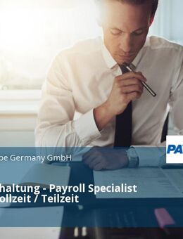 Lohnbuchhaltung - Payroll Specialist (m/w/d) Vollzeit / Teilzeit - Berlin Mitte