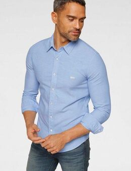 Levi's® Jeanshemd BATTERY HM SHIRT SLIM mit Logobadge