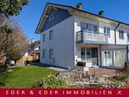 RESERVIERT: Gepflegte, geräumige, freie Doppelhaushälfte auf großzügigem Südwest-Eckgrundstück in bester Wohnlage in Edling! - Edling