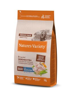 Nature's Variety Healthy Grains Adult Medium/Maxi Weißfisch - 3 kg