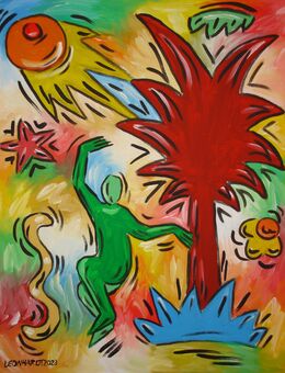 Acrylbild, Acrylmalerei, Acrylgemälde, Acryl auf Leinwand, Abstrakt - Dreieich