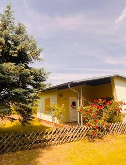 Badestelle direkt vor der Tür-Bungalow mit Garage auf einem 424?m² Freizeit-GST,direkte Nähe zum See - Zehdenick