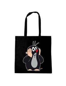 LOGOSHIRT Henkeltasche Der kleine Maulwurf - Oh!, mit coolem Motiv