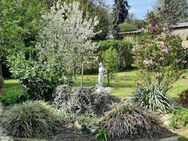 Landidylle pur! Herzlich Willkommen in Ihrem Bungalow mit Obstbaumgarten im Landkreis Leipzig! - Pegau