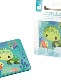 Janod Badespielzeug Badebilderbuch »Das Zauberhafte Leben der Schildkröten«