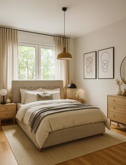 Bezugsfreie helle 2-Zimmer-Wohnung mit ca. 55 m², Süd-Balkon, Blick ins Grüne, Fernwärme (Energie C), Keller und guter Infrastruktur in Lichtenberg - Berlin