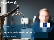 Teamassistent/in Gesellschaftsrecht - Frankfurt (Main)