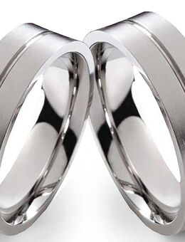 Partnerringe Edelstahl PE025 - Aholming