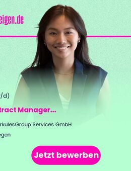 Contract Manager (alle Geschlechter) - Siegen (Universitätsstadt)