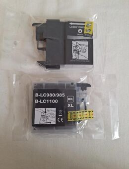 2 Patronen XL Serie für Brother B-LC980/985 B-LC1100 Black - Essen