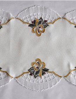 Stickereien Plauen Tischdecke Glockenzauber, rechteckig