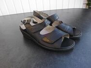 Waldläufer Luftpolster Leder Sandalen Gr. 8 schwarz Klettverschlüsse 15,- - Flensburg