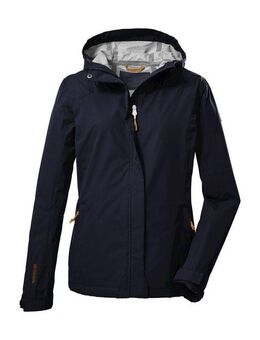 Killtec Funktionsjacke KOS 49 WMN JCKT Leichte, wasserdichte Jacke, atmungsaktiv, verstaubar, reflektierend